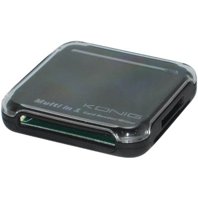 Konig Card reader 35-σε-1. Εξωτερικό USB2.0 Αναγνώστης Καρτών Konig Card reader 35-σε-1. Εξωτερικό USB2.0 Αναγνώστης Καρτών